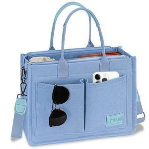XL Light Blue Everyday Shoulder Tote